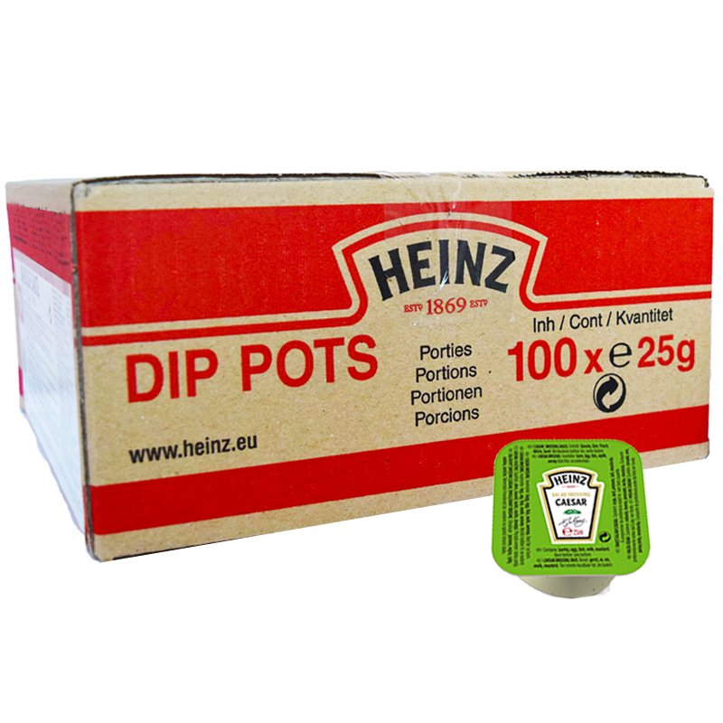 Hel Låda Ceasardressing 100 x 25g - 47% rabatt