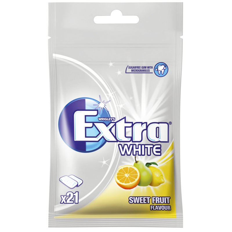 Tuggummin White Sweet Fruit - 33% rabatt