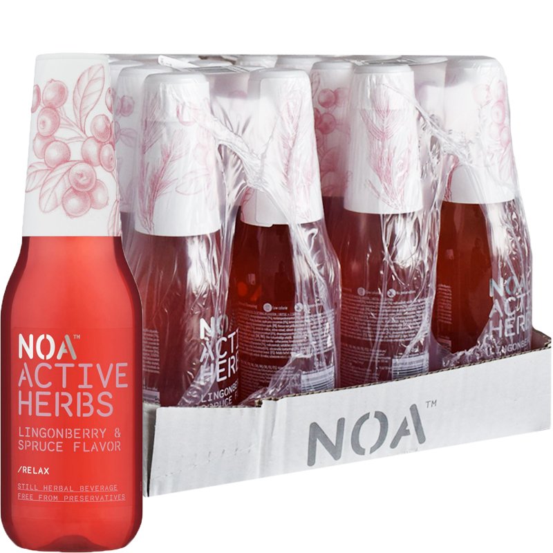 Hel Platta Dryck "Lingonberry & Spruce" 24 x 314ml - 79% rabatt