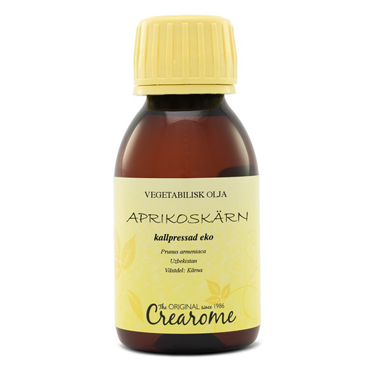 Crearome Ekologisk Aprikoskärnolja Kallpressad, 100 ml