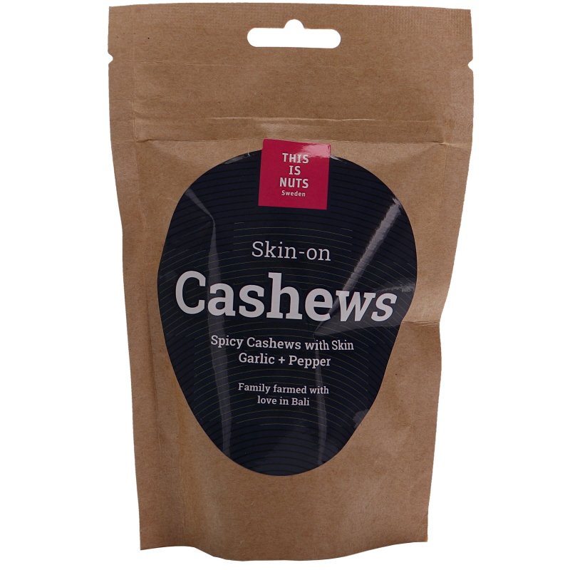 Cashewnötterna med Skinn Garlic + Pepper - 29% rabatt