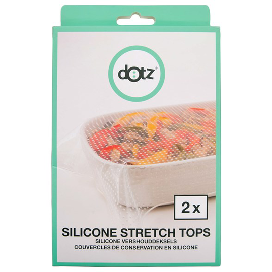 Dotz Rektangulära Silikonöverdrag - 40 x 30 cm, 2-pack
