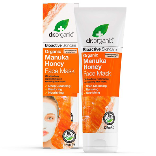 Dr. Organic Manuka Honey Face Mask, 125 ml
