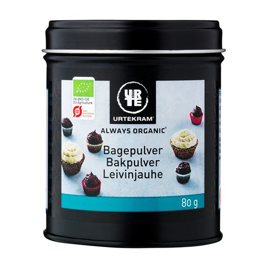 Urtekram Food Bakpulver, 80 g