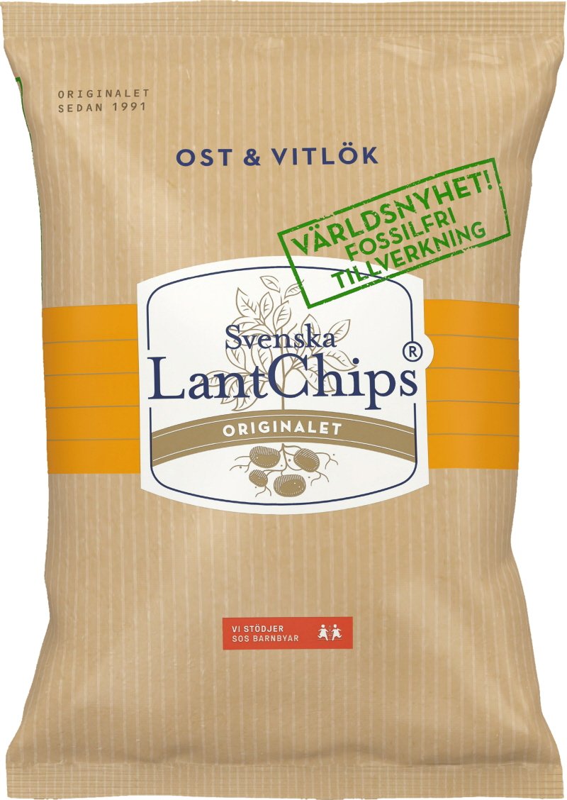 LantChips Ost & Vitlök - 25% rabatt