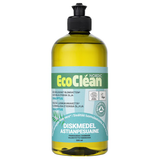 EcoClean Nordic Naturligt Diskmedel Eukalyptus, 500 ml