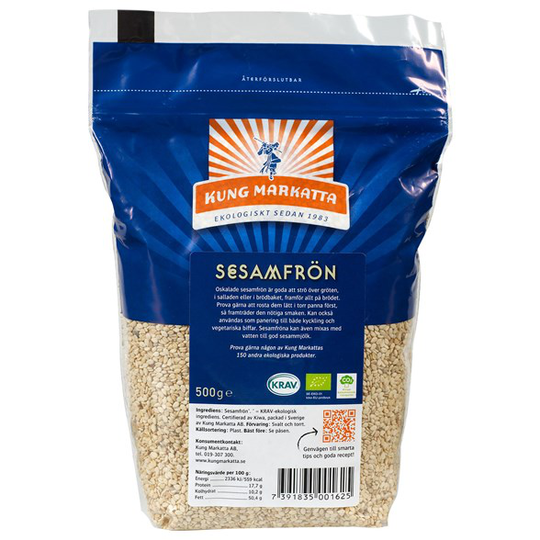 Kung Markatta Sesamfrön Oskalade, 500 g