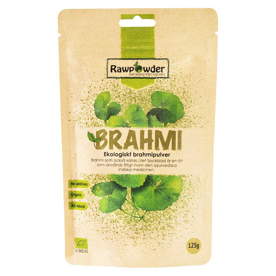 Rawpowder Ekologiskt Brahmipulver, 125 g