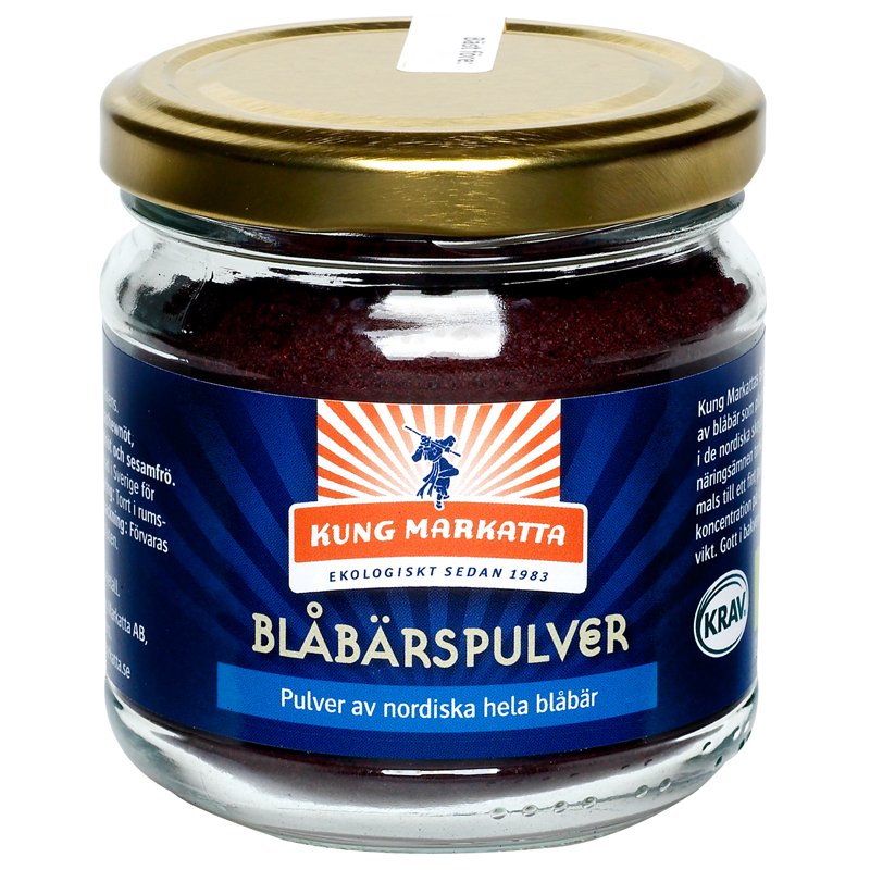 Eko Blåbärspulver - 48% rabatt
