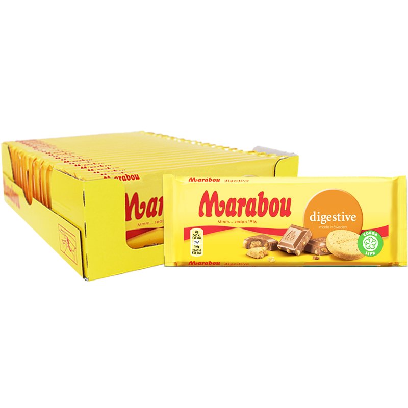 Hel Låda "Digestive" Chokladkakor - 26% rabatt