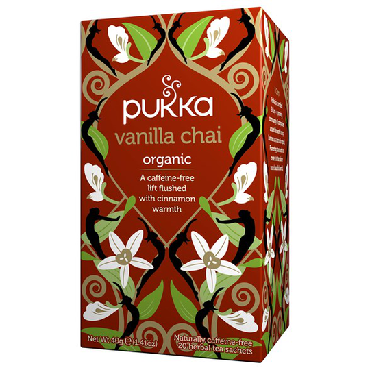 Pukka Herbs Vanilla Chai, 20 påsar