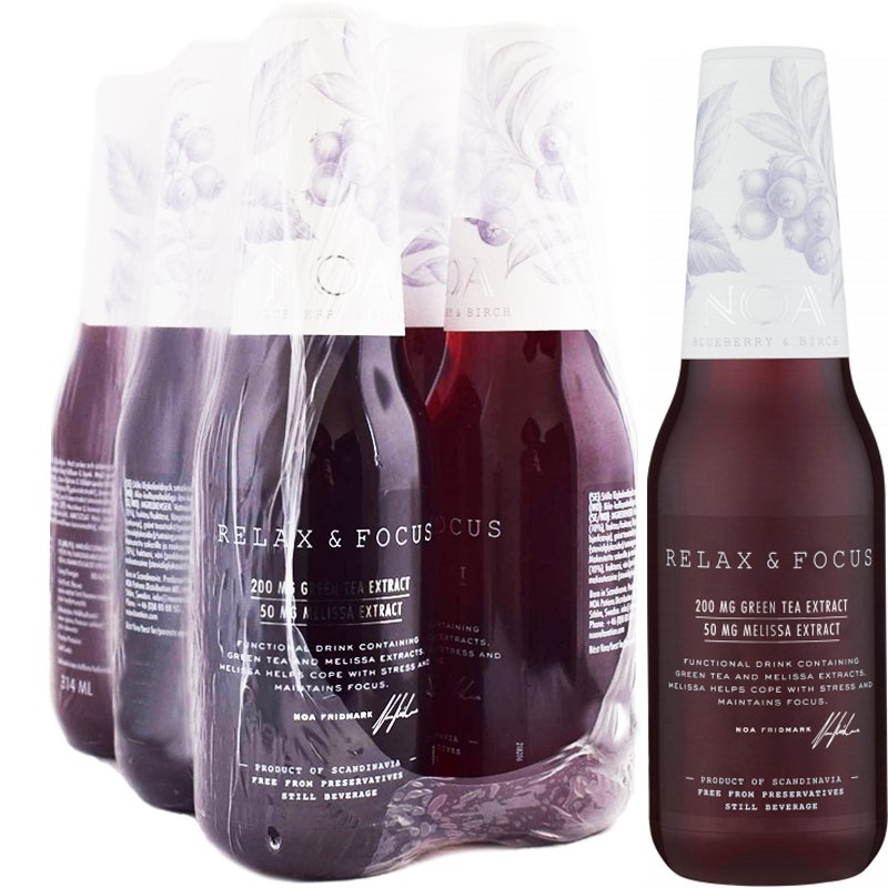 Hel Låda Örtdryck Blåbär & Björk 6 x 314ml - 74% rabatt