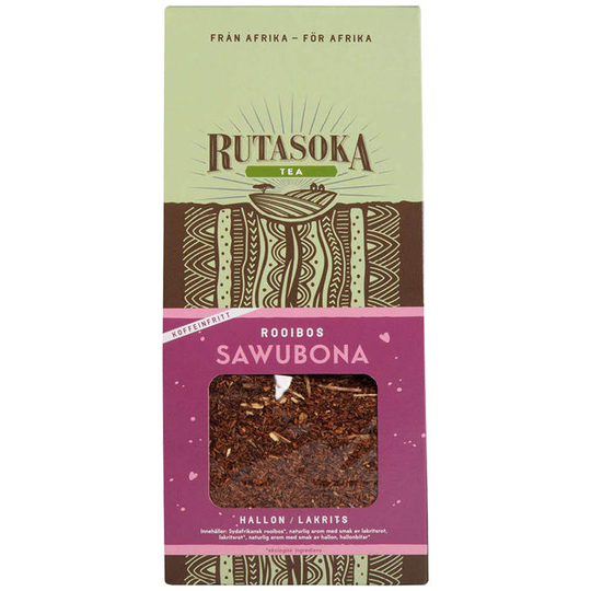 Rutasoka Eko Sawubona Rooibos Löste Hallon & Lakrits