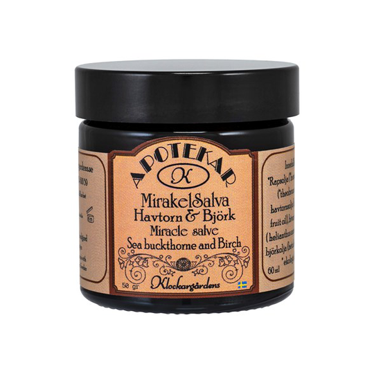 Klockargårdens Mirakelsalva Havtorn & Björk, 50 g