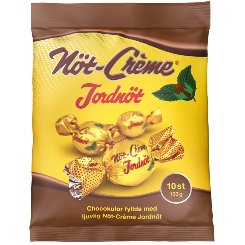 Godis "Nöt-créme" Jordnöt 133g - 54% rabatt