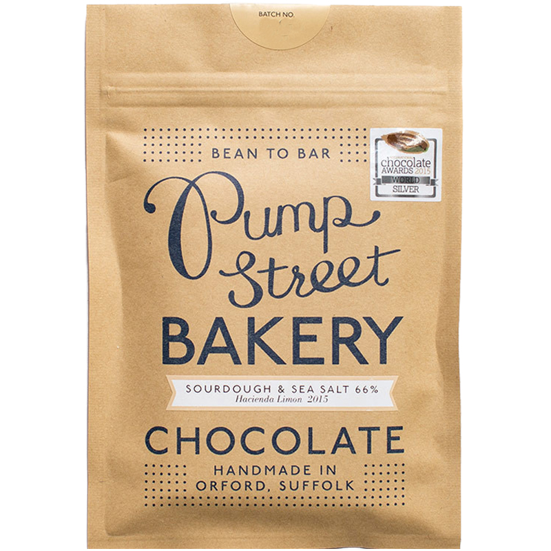 Mörk Choklad "Sourdough & Seasalt" 70g - 50% rabatt