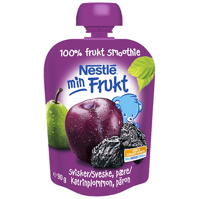 Barnmat Fruktsmoothie Katrinplommon & Päron 90g - 36% rabatt