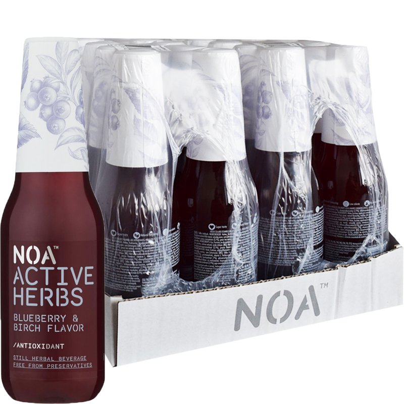 Hel Platta Dryck "Blueberry & Birch" 24 x 314ml - 90% rabatt