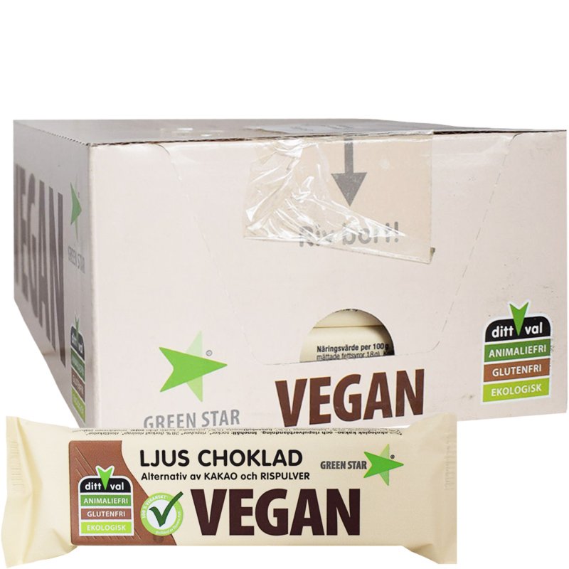 Eko Hel Låda Ljus Choklad 25 x 40g - 65% rabatt