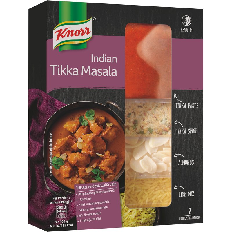 Middagskit "Tikka Masala" 190g - 28% rabatt