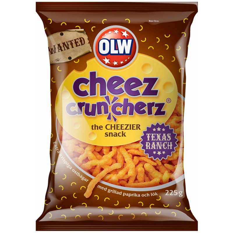 Cheez Cruncherz Texas Ranch - 43% rabatt