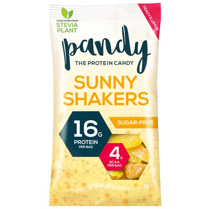 Proteingodis "Sunny Shakers" 70g - 40% rabatt