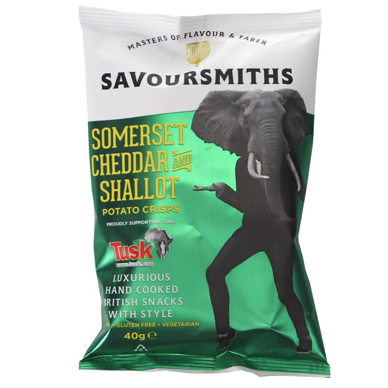 Cheddar & Shallot Chips - 32% rabatt