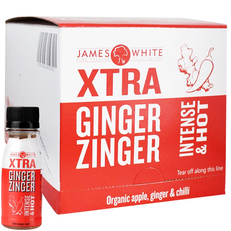 Hel Låda Juice "Ginger & Zinger" 15 x 70ml - 52% rabatt