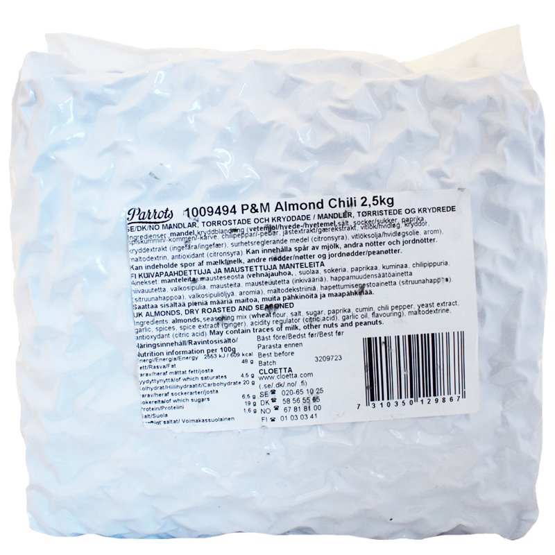 Chilimandlar 2,5kg - 60% rabatt