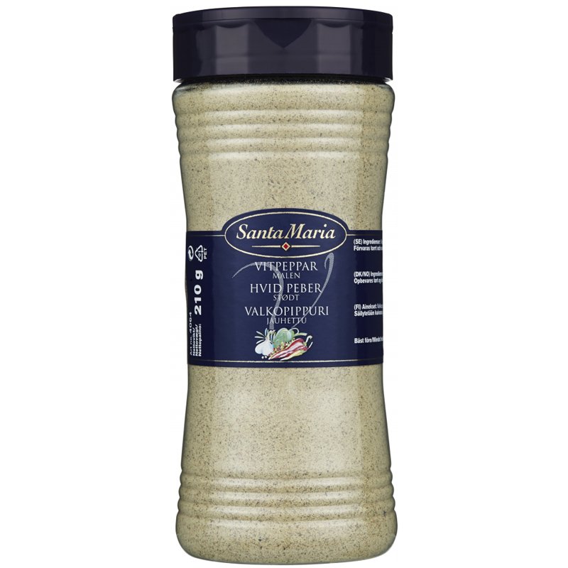 Vitpeppar Malen 210g - 76% rabatt