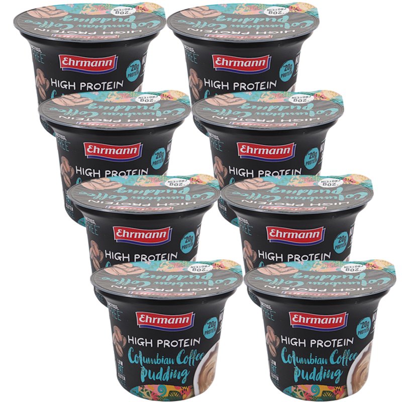 Proteinpudding Colombian Coffee 8-pack - 37% rabatt