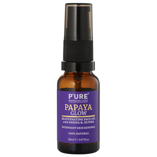 PURE Papayacare Papaya Glow Rejuvenating Face Oil, 20 ml