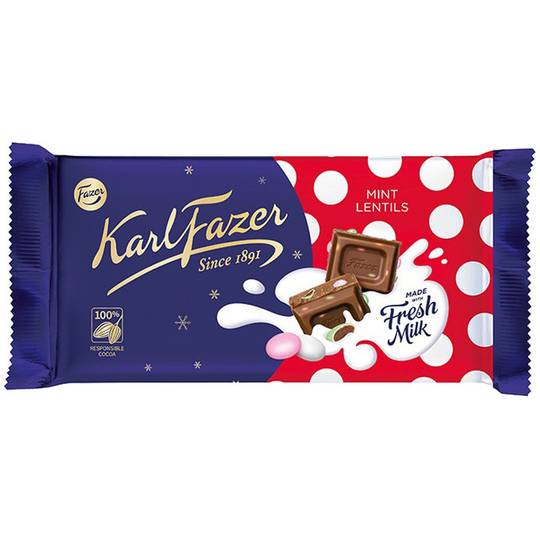 Karl Fazer Mint Lentils