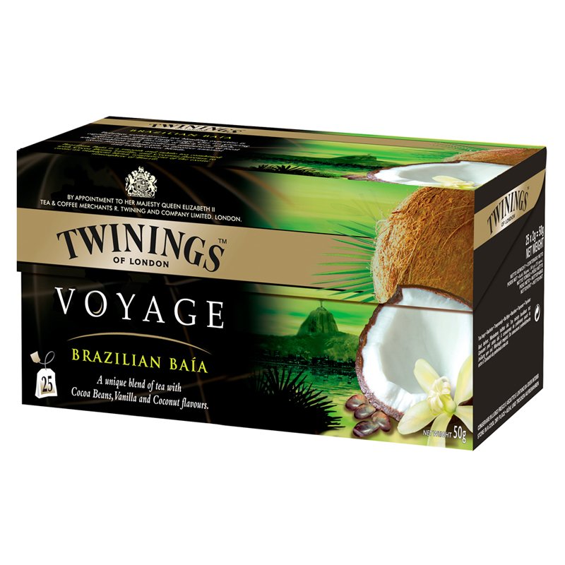 Te Vanilj, Kokos & Kakao 25-pack - 50% rabatt