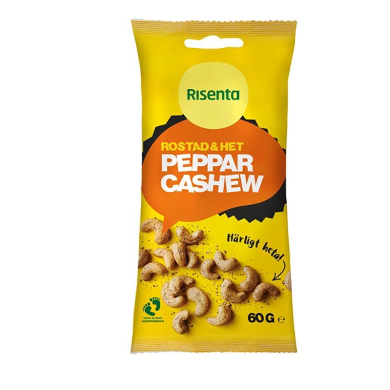 Cashewnötter Peppar - 26% rabatt