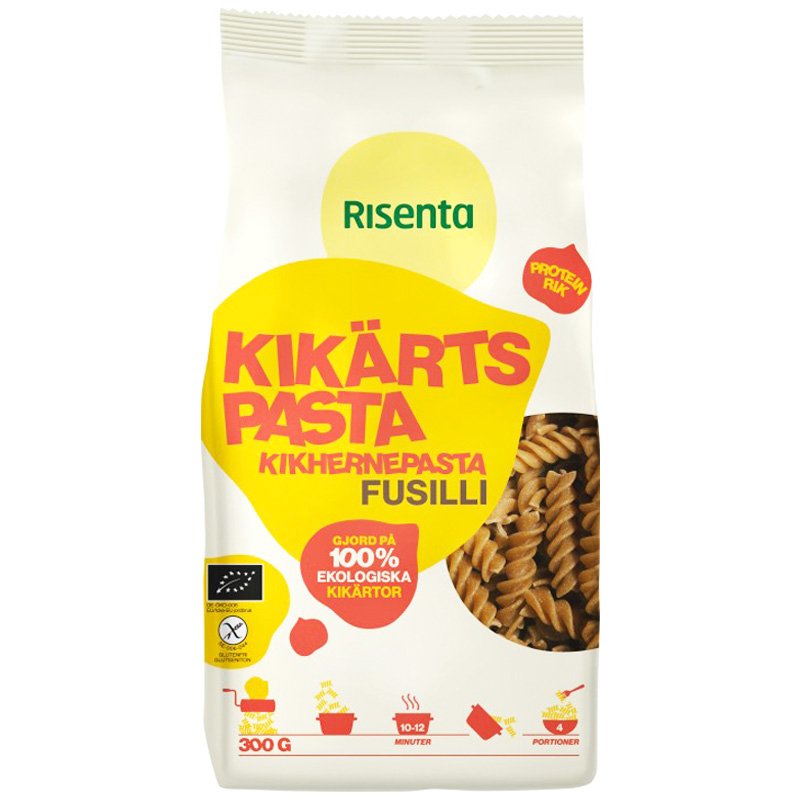 Kikärtspasta "Fusilli" Glutenfri 300g - 46% rabatt