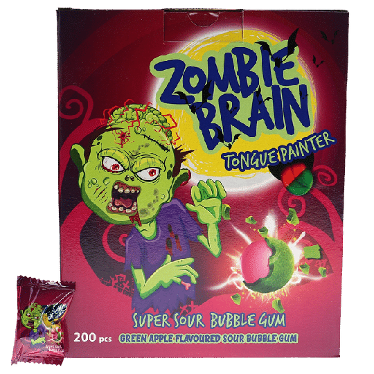 ilham sweets Tuggummi Zombie Hjärnor 200st