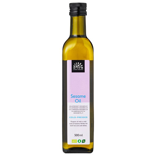 Urtekram Food Ekologisk Sesamolja Kallpressad, 500 ml