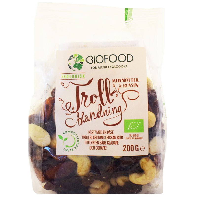 Eko Frukt- & Nötmix "Trollblandning" 200g - 45% rabatt