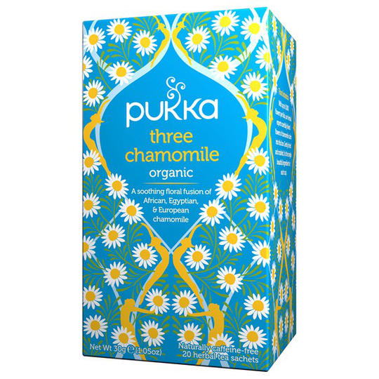 Pukka Herbs Örtte Three Chamomile, 20 påsar