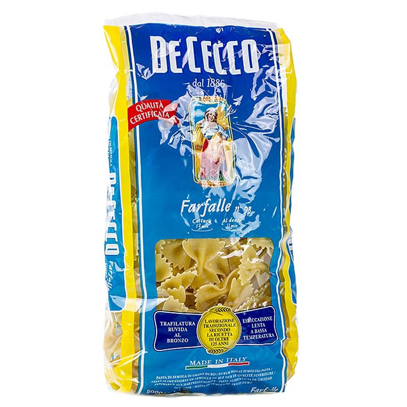 Pasta Farfalle 500g - 50% rabatt