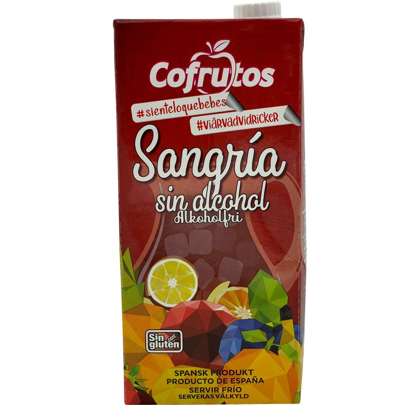 Alkoholfri Sangria - 34% rabatt