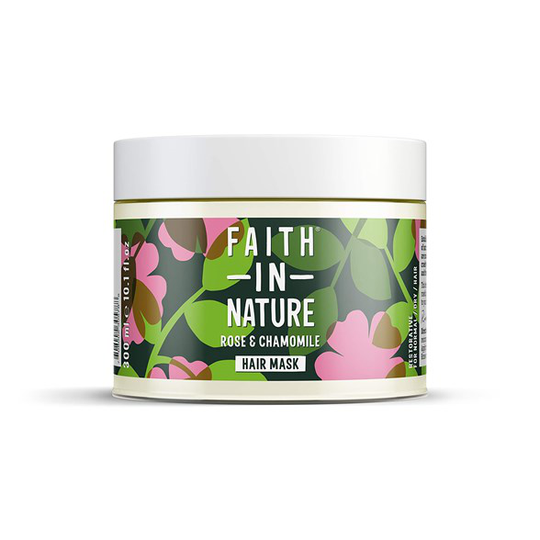 Faith in Nature Rose & Chamomile Restorative Hair Mask, 300 ml