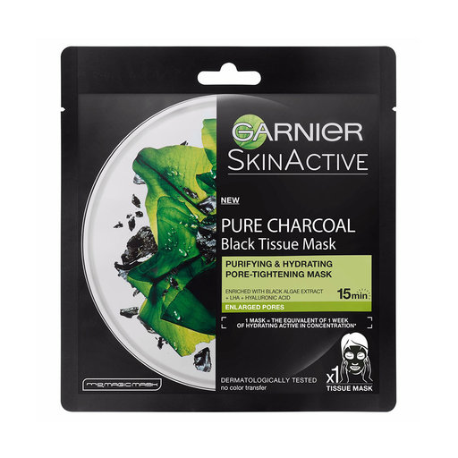 Charcoal Tissue Mask Black Algae