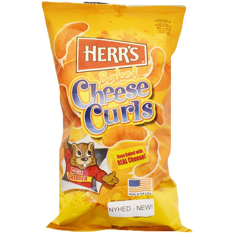 Ostbågar Cheesy Curls - 59% rabatt
