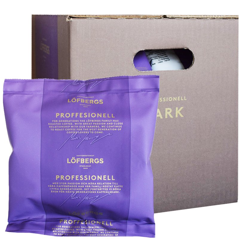 Hel Låda Kaffe "Dark" 90 x 60g - 38% rabatt
