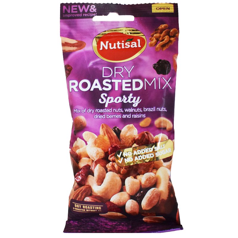 Nötmix "Dry Roasted" 60g - 40% rabatt