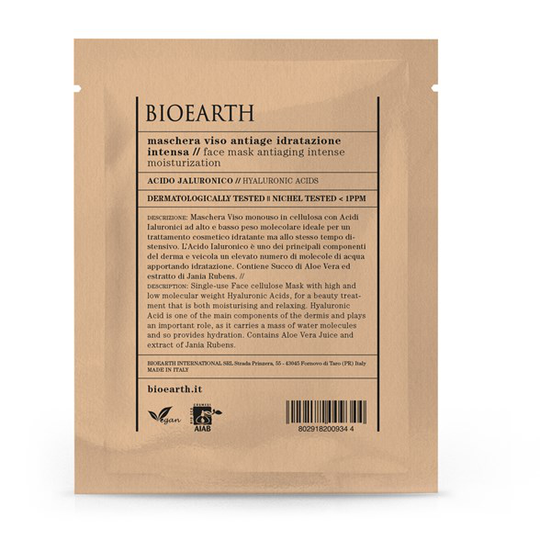 Bioearth Anti-Ageing Intense Moisturization Sheet Mask, 15 ml