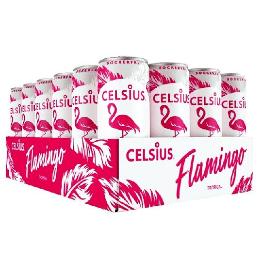 Celsius Funktionsdryck Flamingo 24-pack