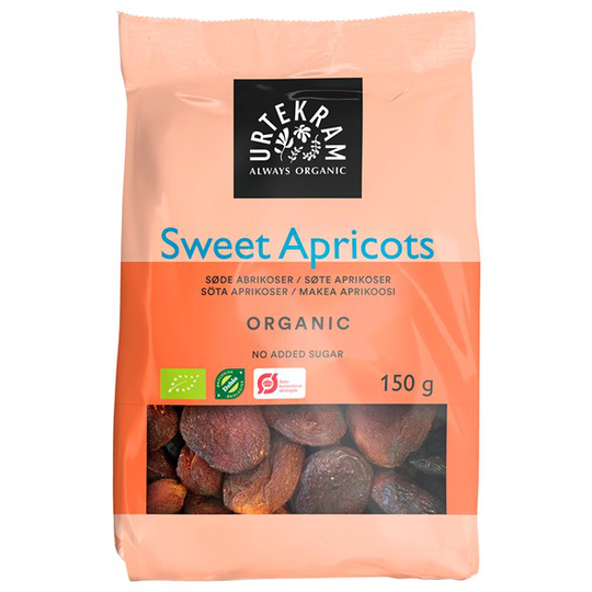 Urtekram Food Söta Aprikoser, 150 g